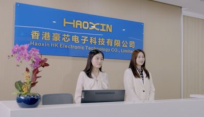 HAOXIN HK ELECTRONIC TECHNOLOGY CO. LIMITED 공장 생산 라인