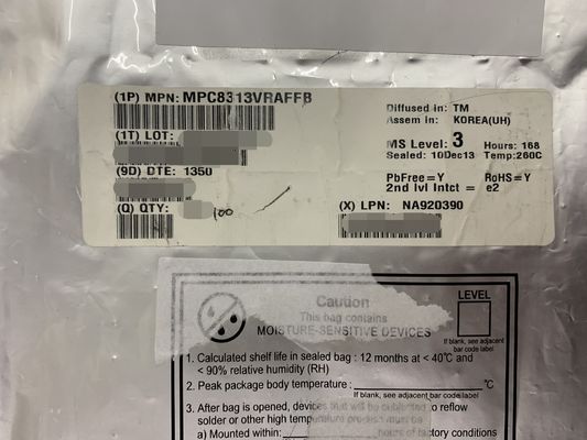 MPC8313VRAFFB PBGA-516은 ICs를 끼워 넣었습니다